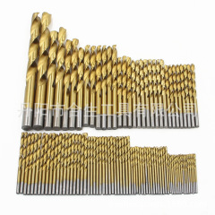 クロスボーダー卸売 1.5-10mm99 個チタンメッキツイストドリルビット木工電気ドリル穴オープナーセットツイストドリル