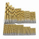 Cross-Border Wholesale 1.5-10Mm99Pcs Titanium-Plated Twist Drill Bit Woodworking Electric Drill Hole Opener Set Twist Drill