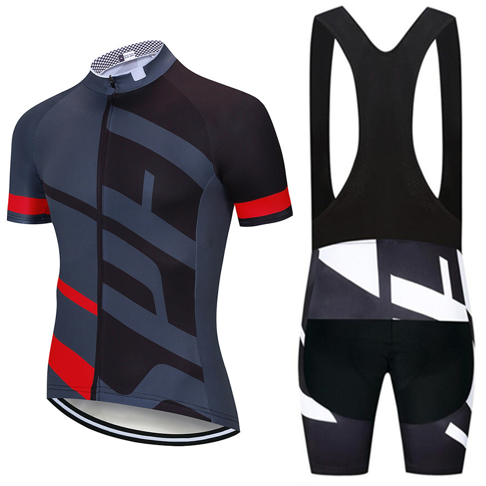 Pro Team 新款骑行服环法比赛自行车衫男 骑行服套装户外骑行短袖