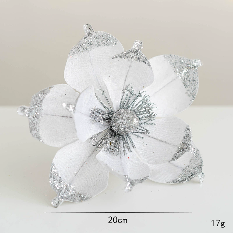 Реалистичные золотистые стрази на ногти, декоративный ноготь, декоративные цветы к Рождеству, украшения, аксессуары, 20 см, орхидея