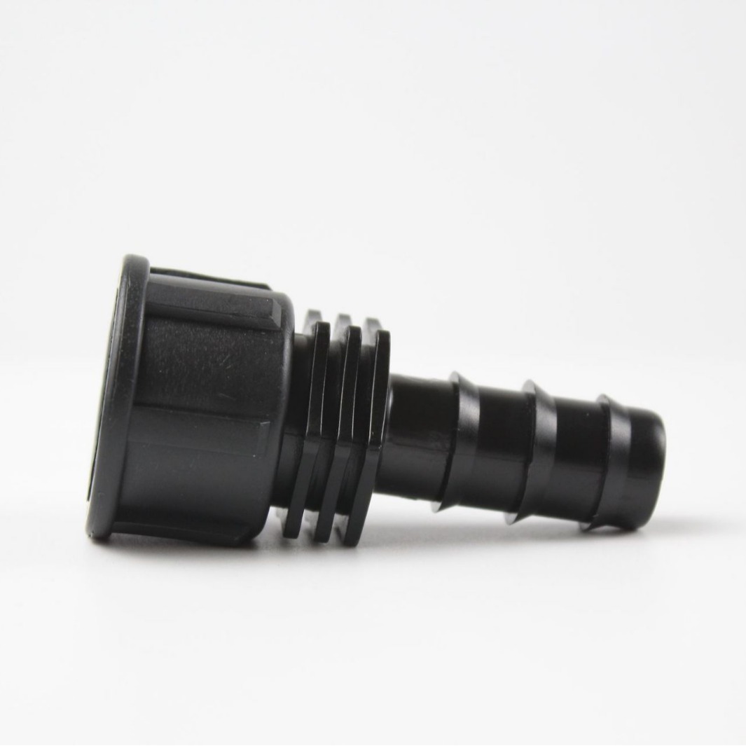 Conector Recto para Tubo PE 20 PE 6 Minutos Rosca Interna, Plástico PE, Sin Fugas, para Invernadero