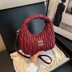 女性用クロスボーダーバッグ、シンプル、カジュアル、多用途ショルダーバッグ、高品質、ソフトクラウド三日月バッグ、クロスボディバッグ