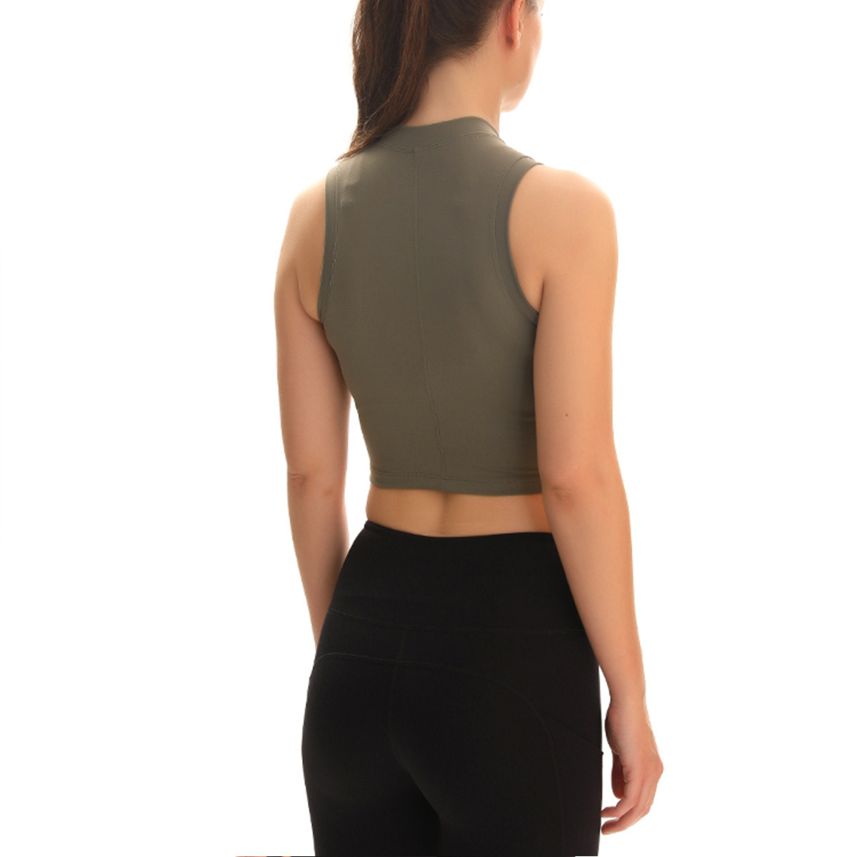 Débardeur de sport de Yoga, haut élastique au dos, combinaison de Fitness, Cover-Up, nouvelle collection 2022_voghion.com