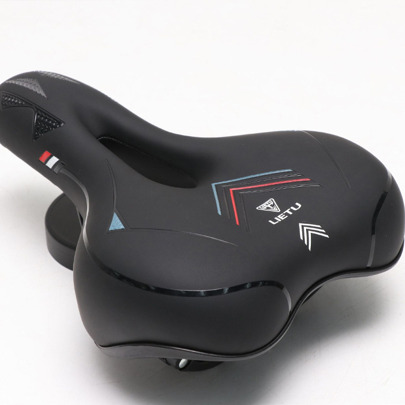 新款猎途自行车坐垫 加厚减震舒适户外中空透气山地车坐垫现货