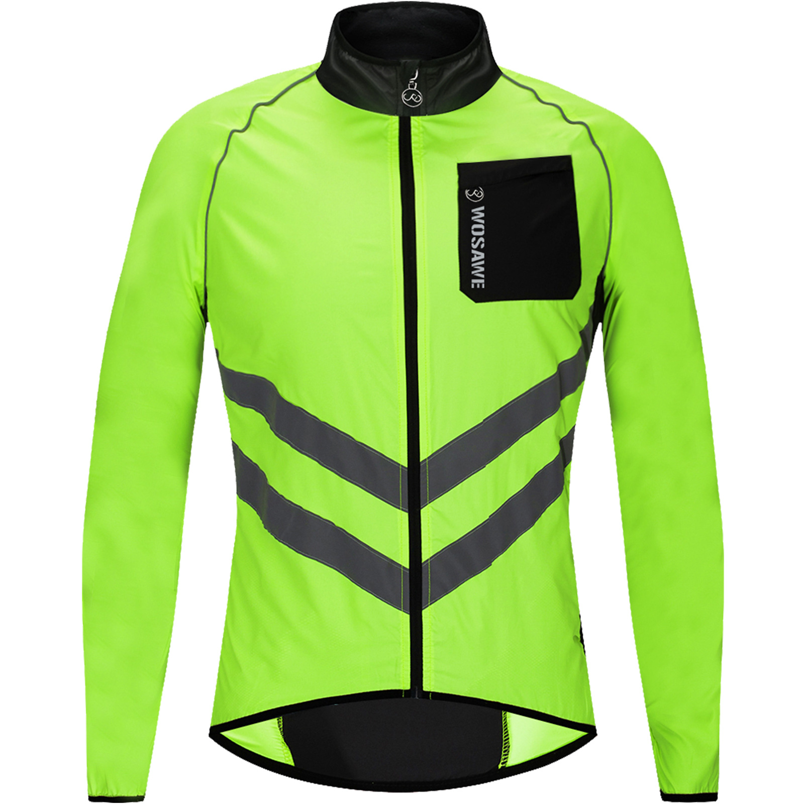 Wosawe off-carretera motocicleta equitación windbreaker bicicleta ciclismo ropa de manga larga piel ropa pesca windbreaker impermeable