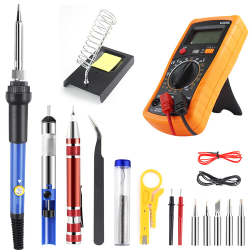 Cross-border electric soldering iron household soldering set multimeter manual soldering pen repair DIY soldering gun tool