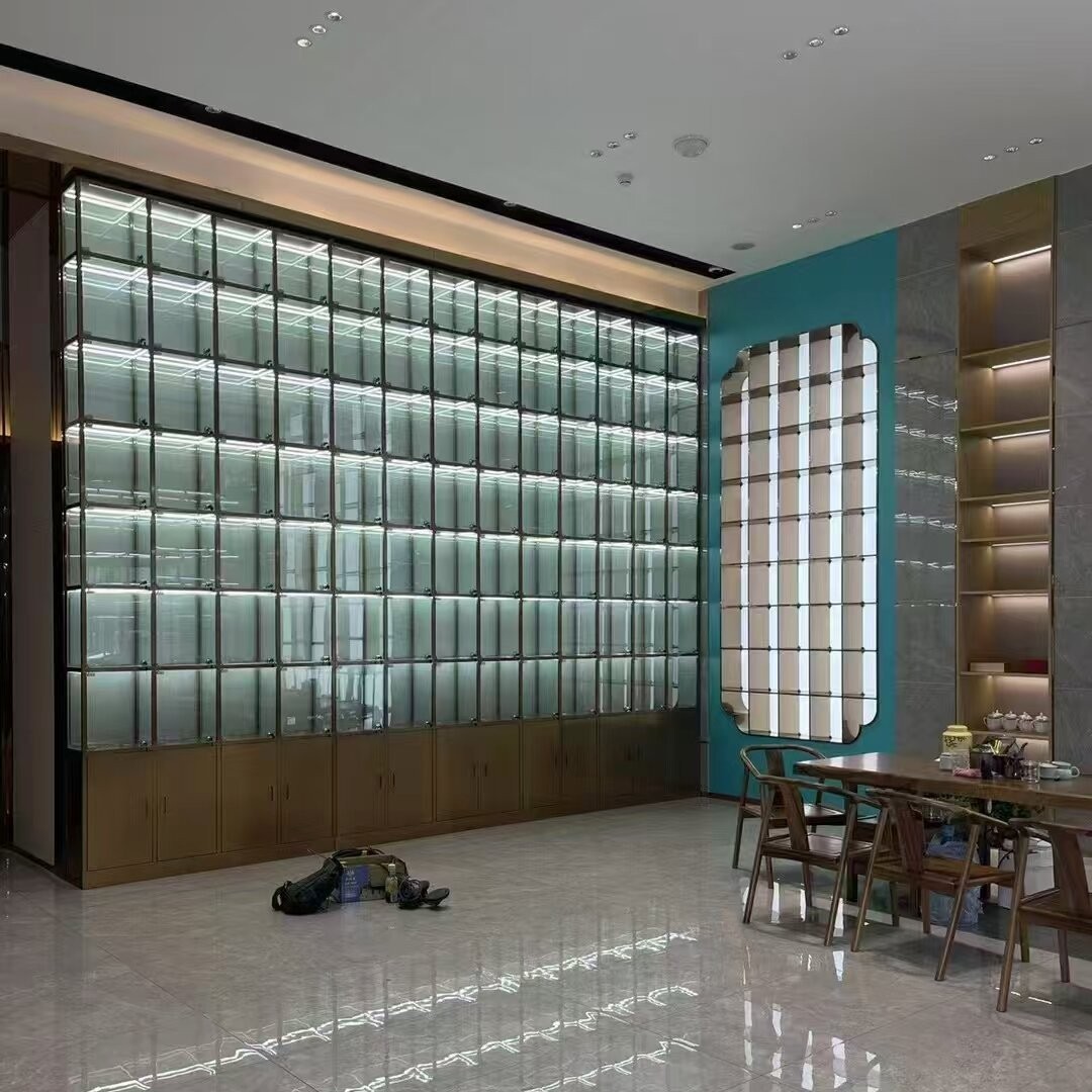 Customized Stainless Steel Wine Cabinet for Villa Wine Cellar, Hotel Bar, Commercial Restaurant Wine Rack, Storage Red Wine Cabinet, Custom Wine Cellar