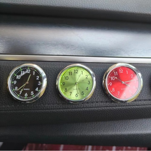 Ready Stock Fashion Car Clock Sticker Random Glowing Car Decor Accessory Dial One Piece Drop Shipping