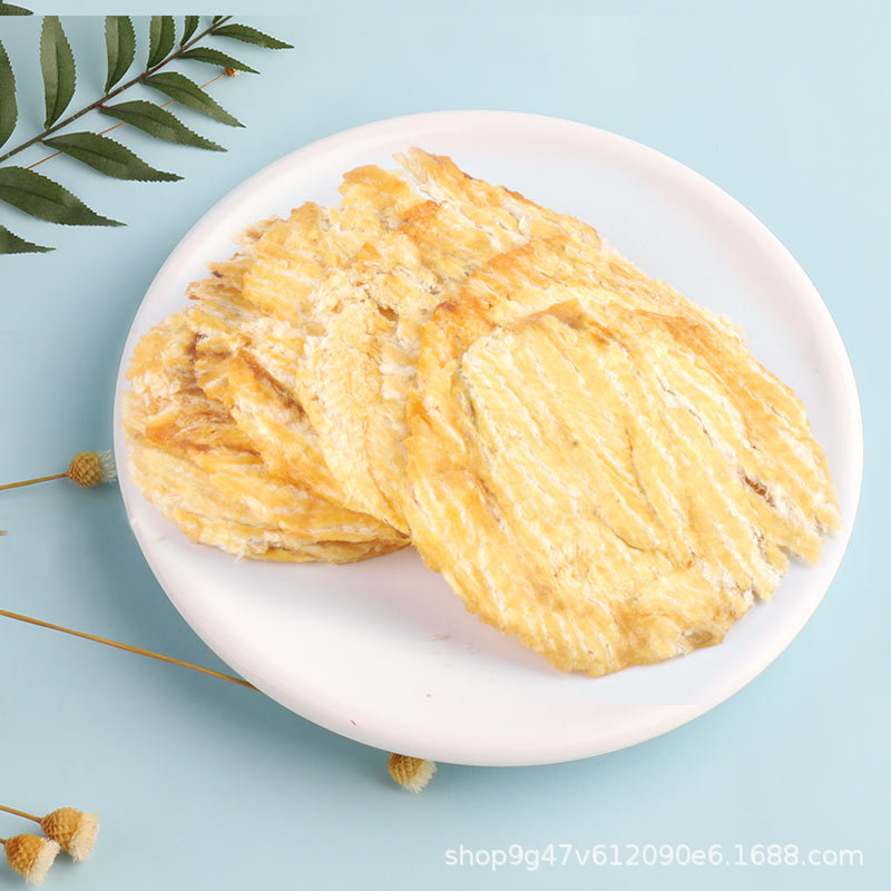 Beachside People Grilled Fish Fillet 58g Mahi-Mahi Fish Dried Grilled Ready-to-Eat Seafood Snack Specialty Food Cod Fish Qingdao Specialty