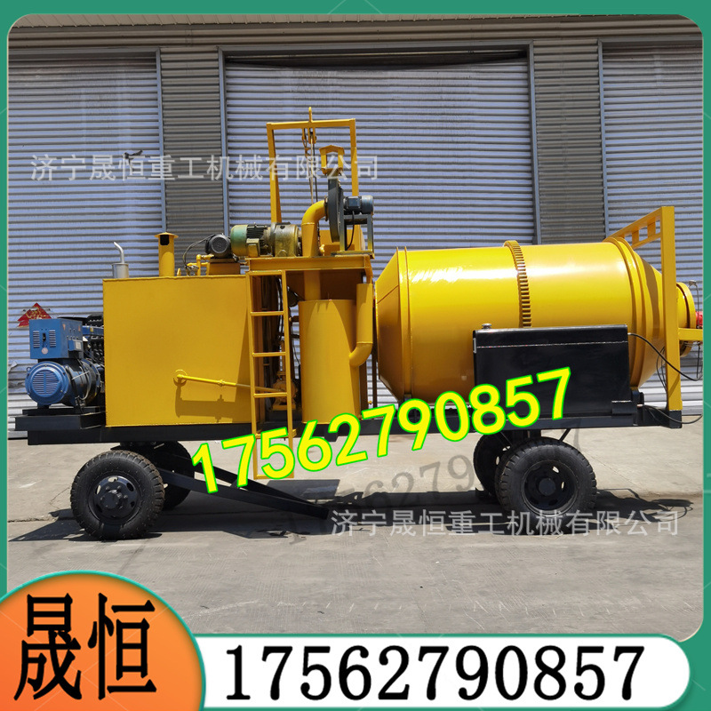 自动保温上料沥青再生机 旧料搅拌机 厂家可移动沥青拌合机设备