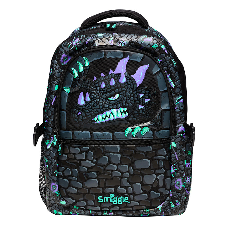 Mochila escolar australiana smiggle Mochila escolar para estudiantes de primaria y secundaria Mochila para exteriores de gran capacidad para niños y niñas Genuino