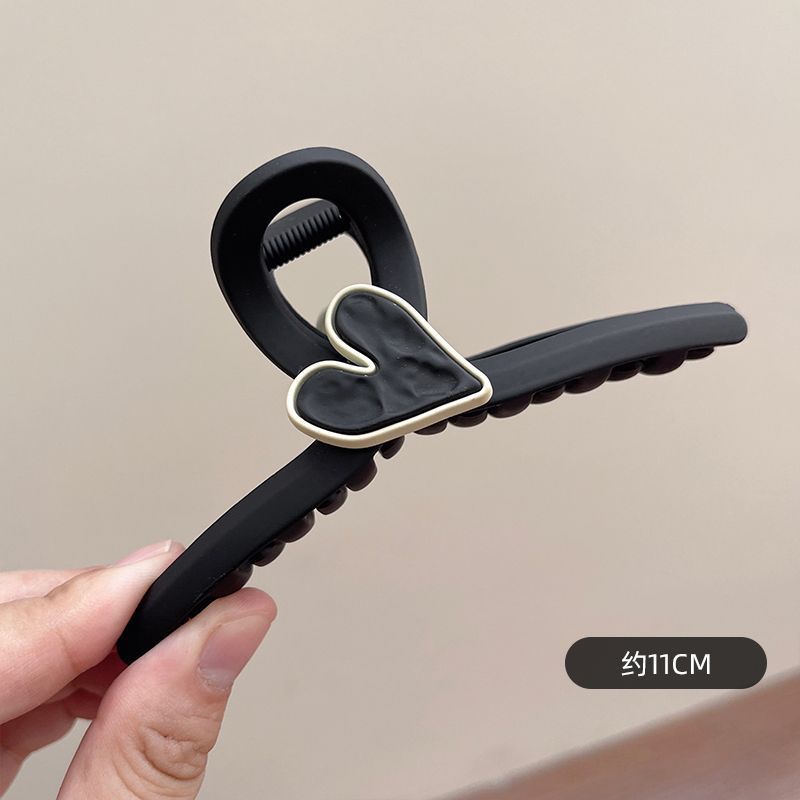 Clip de agarre, gran cantidad de cabello, horquilla esmerilada, horquilla simple, horquilla de tiburón, nuevo y exquisito tocado de alta gama, horquilla femenina