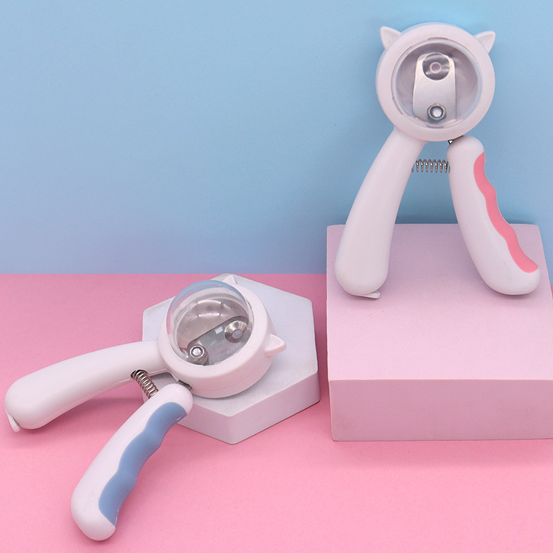 Kitten Nail Clipper Anti-splash Cat Nail Clipper Nail Polisher Pet Manicure Artifact Small Blind Nail Clipper
