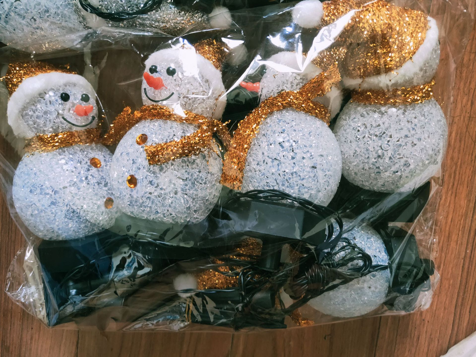 Lámpara de Tierra solar decoración de Navidad lámpara de muñeco de nieve al aire libre jardín lámpara de paisaje Césped lámpara de tierra transfronteriza