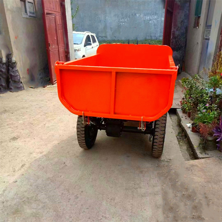 成德  液压自卸翻斗车 建筑工地电动三轮车 电瓶拉货自卸翻斗