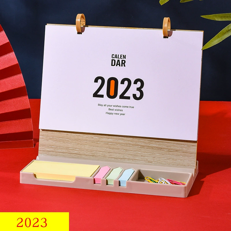 Милый рабочий настольный календарь, 2023 год, год Кролика