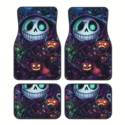 Avtomobil döşəmə paspasları – Floor Mat for Hair - car-floor-mat-48-35454568cm-skin-friendly-suede-two-pairs-four-pieces-in-total
