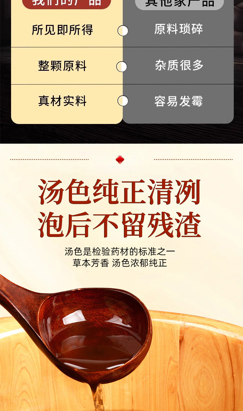 Ginger Mugwort Sichuan Pepper Foot Soak Pack Jiang Ai Hua Jiao 30g x 5 Bags Herbal Foot Bath quality and texture