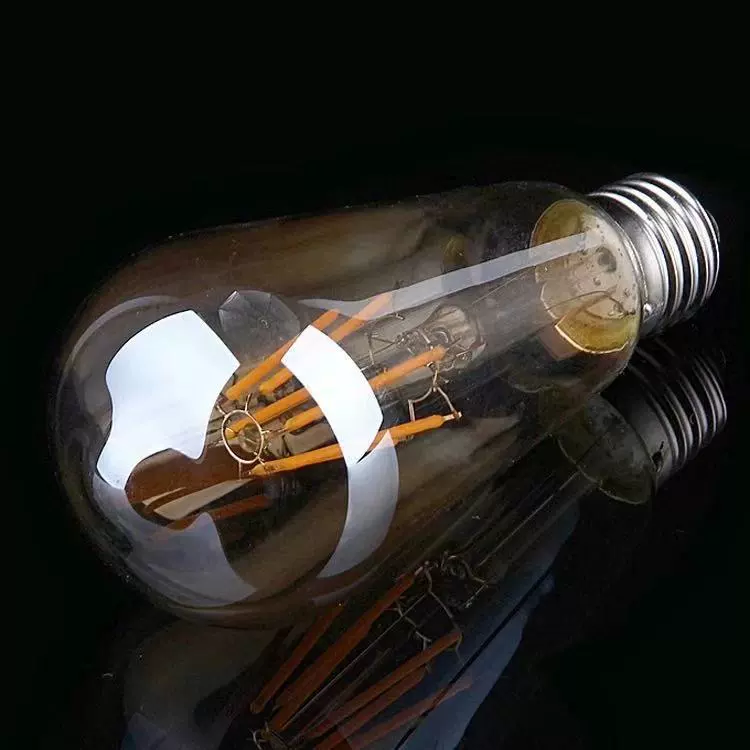 LED-лампочка, ретро-пустышка, 4W/6W/8W, E27, с винтовым цоколем