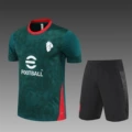2526ac green camouflage training suit set
