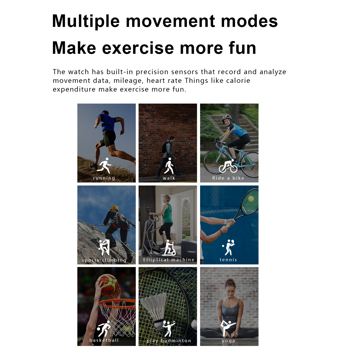 G206 Smartwatch 2,01 Zoll Bluetooth Talk Herzfrequenz Blut_voghion.com