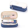 Ankou stationery Japanese and Korean style macaron color matching can be transformed into large -capacity upgraded pens bag stationery box