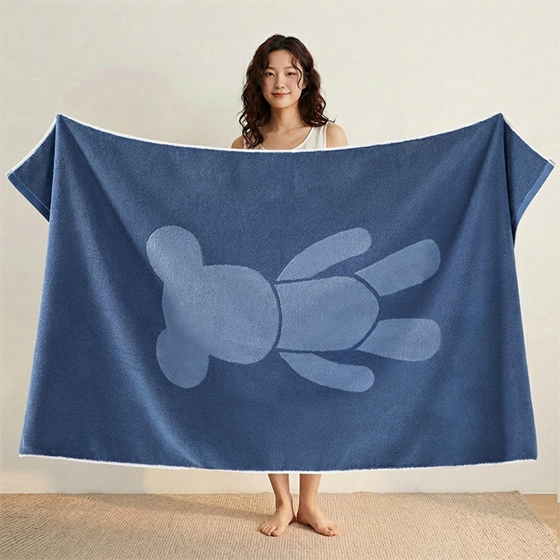 0843-Beruang Pasang Biru / 70*140
