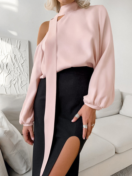 Spring elegant fuchsia fashionable professional shirt