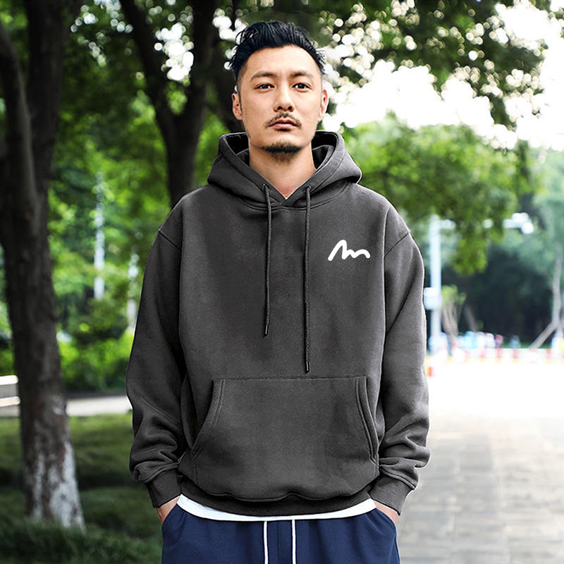 Suéter pesado para hombres primavera y otoño nuevo estilo de estilo de Hong Kong estilo retro marca de tendencia suelta versátil chaqueta de manga larga de estudiantes