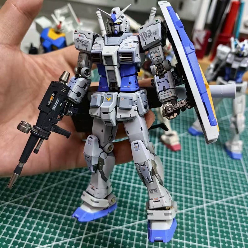 Gundam assembly model HG attack free series mecha model Babatos figure toy boy