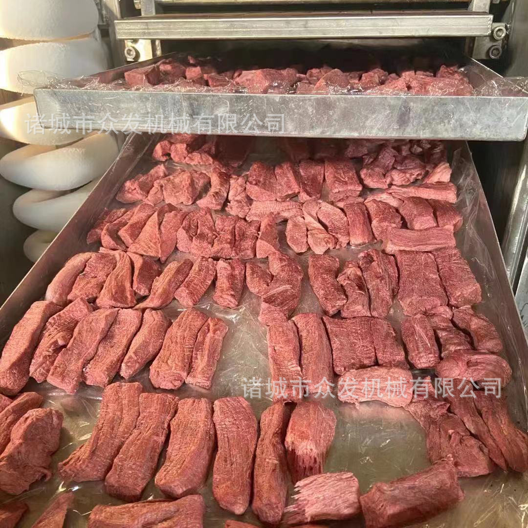 鸭肉鸡肉真空冻干设备鸵鸟肉冷冻干燥机食品果蔬冷冻设备众发机械