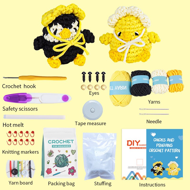 펭귄+병아리/재료팩