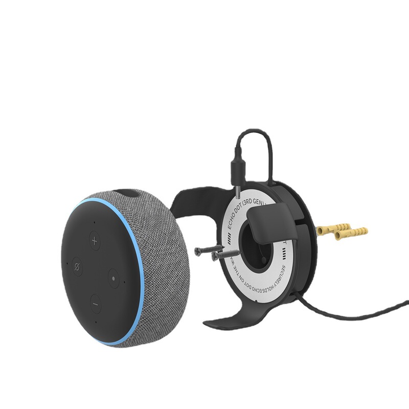Echo dot3/4/5世代壁面スピーカースタンドスマート家庭用オーディオ部品収納スタンドに適しています|undefined