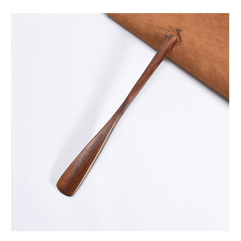 Spot supply exquisite solid wood 2 color can choose 3 sizes shoe pull -ups wooden handle shoe lifter solid durability