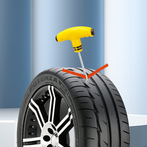 Car tire repair tool motorcycle electric vehicle vacuum tire repair kit quick emergency vehicle tire repair tool