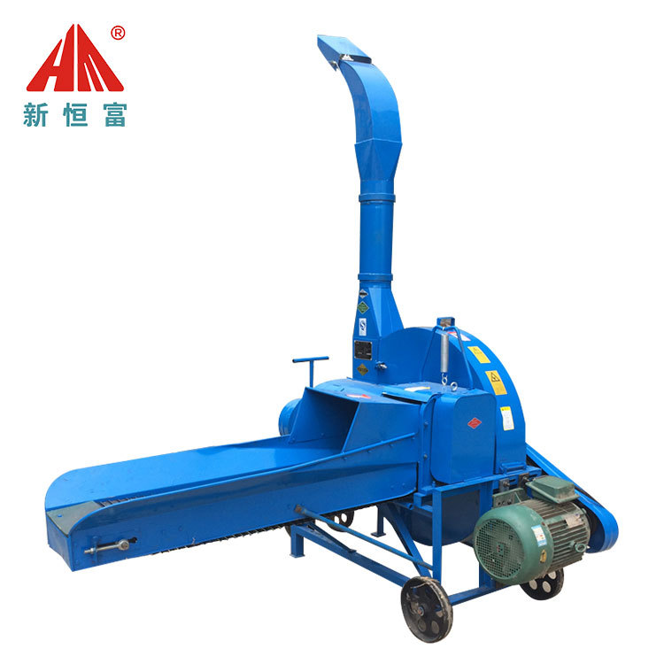 恒富机械养殖场铡草机 干湿两用切草设备 新型铡草揉丝一体机