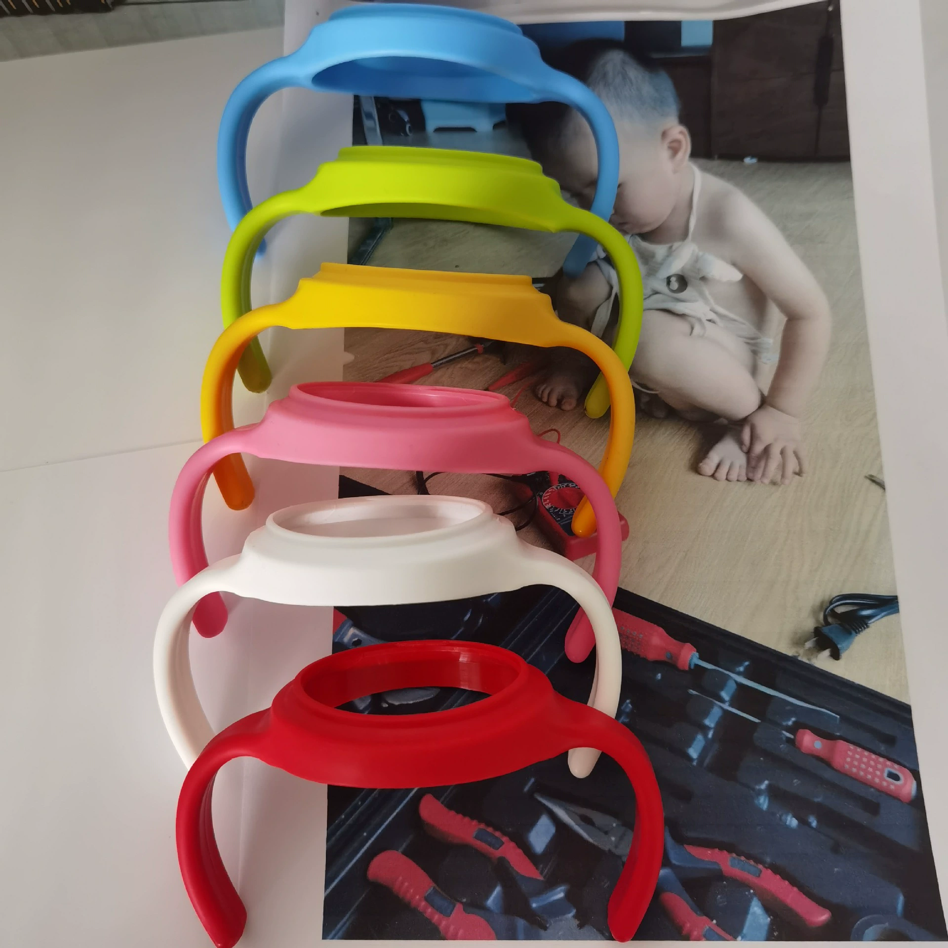 Xiruitong совместим с ручкой третьего поколения, с ручкой для бутылки из полипропилена, с ремешком для бутылки, беззаботная покупка, противоскользящий дизайн.