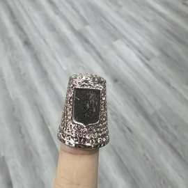 锌合金顶针国旗设计图案旅游纪念品顶针金属顶针