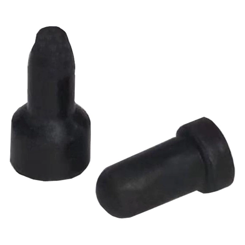 Высокая термостойкость к распылению гальваническим анодированный силиконовый штекер отверстие вилка силиконовая вилка Тонкое Отверстие вилка глухое отверстие вилка резиновое отверстие вилка