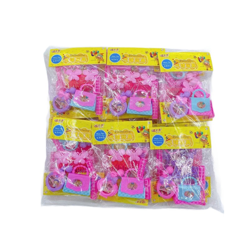 Bolsos de juguetes para niñas, juegos para vestir, joyas para vestir, bolsas de peluquería, paquetes de 2 yuanes, lotes de departamentos