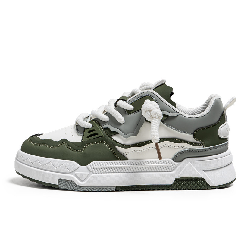 Zapatillas de deporte populares en vivo plataforma de nicho de moda zapatos de moda estilo coreano versátil deportes zapatos casuales transfronterizos zapatos casuales para hombres