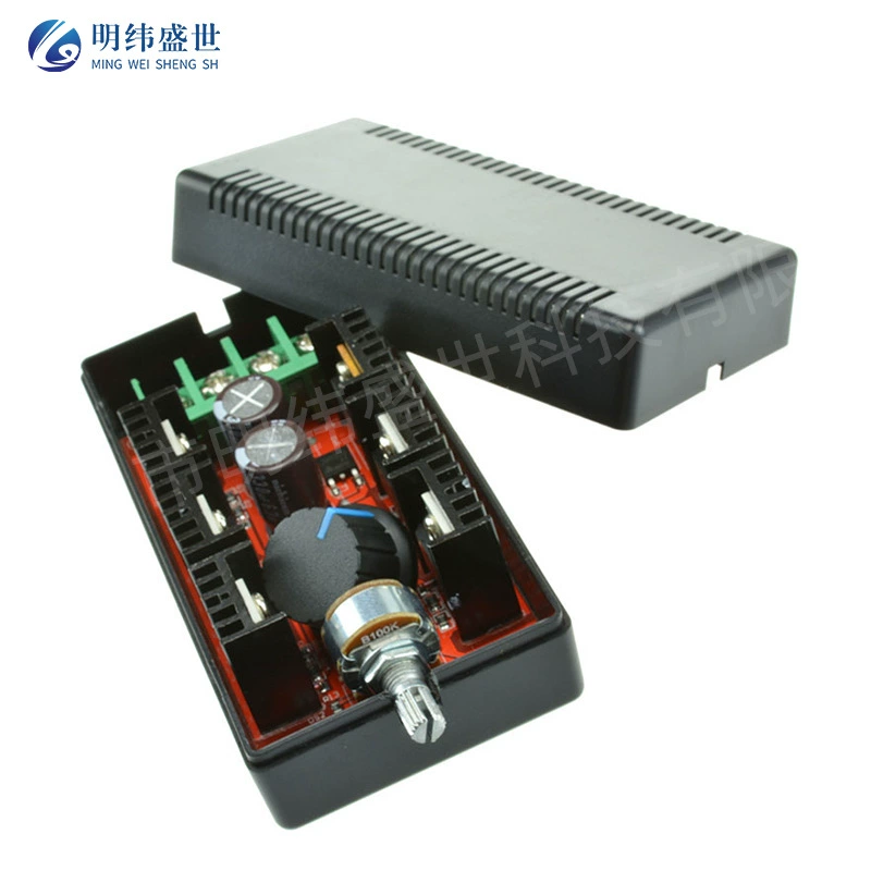 9-50 В ШИМ контроллер двигателя постоянного тока Регулятор двигателя постоянного тока 2000 Вт 40A Переключатель регулирования скорости с корпусом