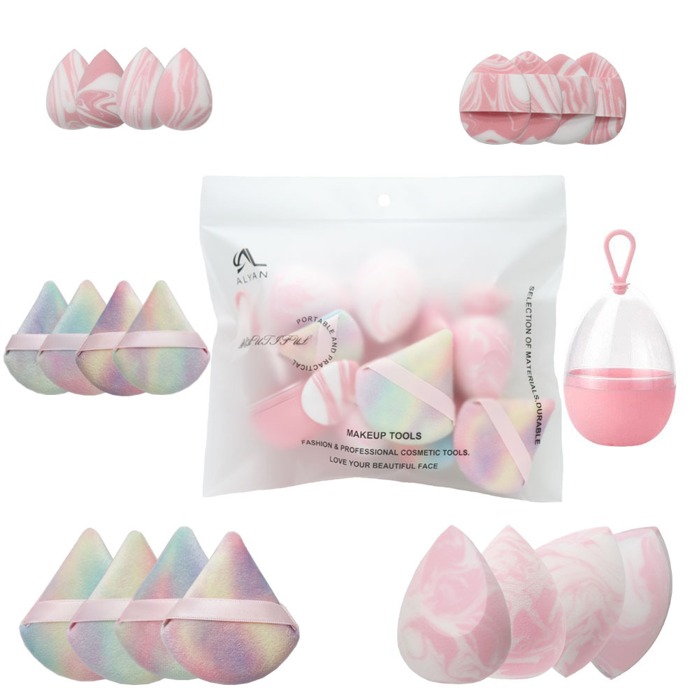 21 piezas en bolsa, colores mezclados y colores rosas.