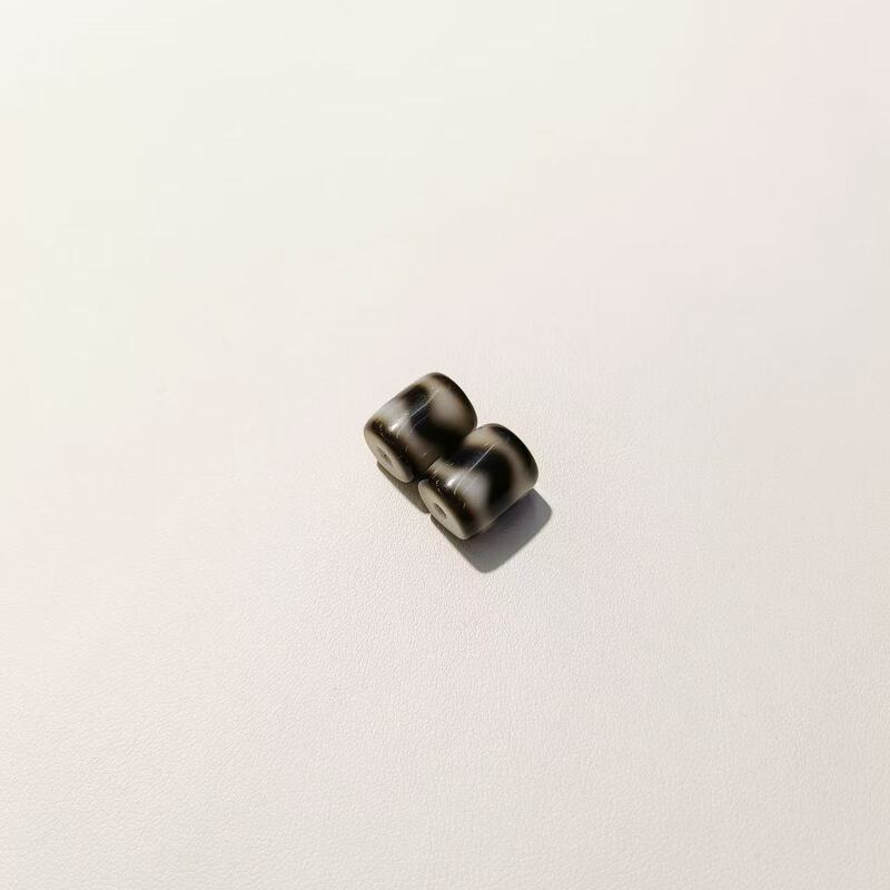 批发台湾天珠良品直切虎牙财神白化通体油润包浆工艺厂家【A级】|undefined