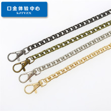 60CM 120cm密链 双织链 高档鱼嘴扣 DIY手袋包链条 口金配件