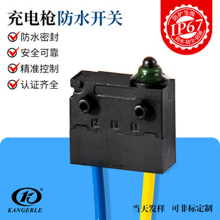 Kw5 Charging Gun Waterproof Switch Small Waterproof Micro Switch Charging Gun Car Combination Micro Waterproof Switch