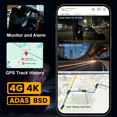 with Remote Monitoring, Dual Front | Driving recorder