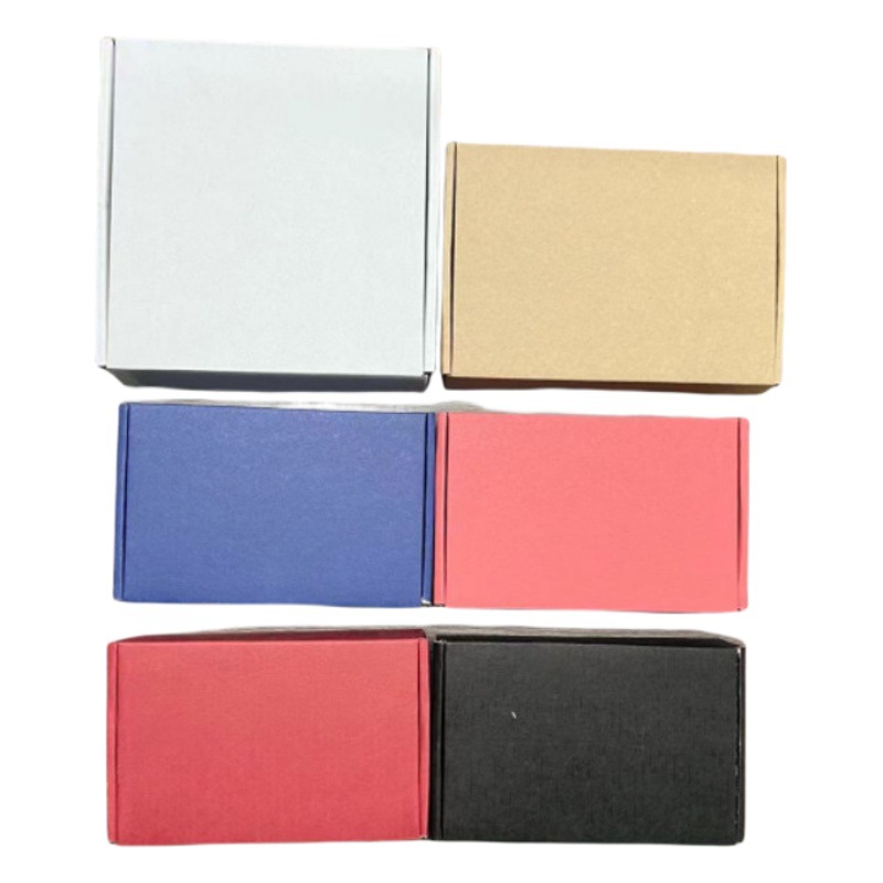 Caja de avión de 19 cm de ancho, caja de avión extra dura de papel kraft, cartón exprés rectangular corrugado, fábrica de Zhejiang Guangdong