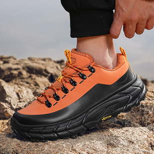 Outdoor Shoes Thick-Soled Lightweight Functional Shoes Cross-Country Waterproof Anti-Slip Wear-Resistant Hiking Shoes Casual Sports Running Shoes