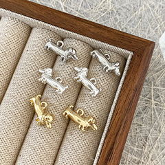 ペットの犬ダックスフントプードル合金アクセサリーペンダント diy ハンド作物ブレスレットネックレスジュエリーペンダント